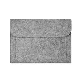 POUCHLO Filc laptop táska, szürke