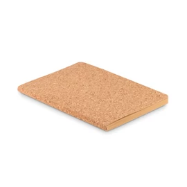 NOTECORK A5 vonalas parafa notesz, bézs