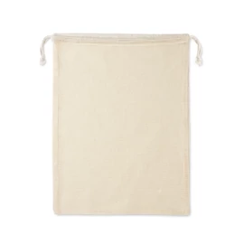 VEGGIE Hálós pamut bevásárlózsák, bézs