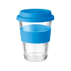 ASTOGLASS Üveg pohár, 350 ml, kék