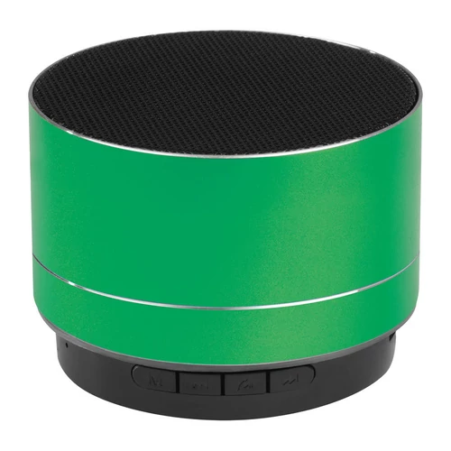 Alumínium bluetooth hangszóró, zöld