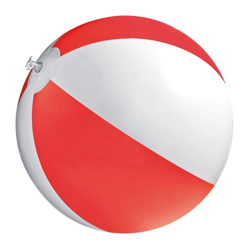 Felfújható PVC strandlabda, piros