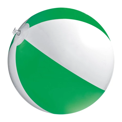 Felfújható PVC strandlabda, zöld