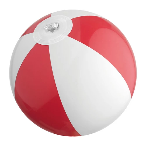 Kétszínű mini strandlabda, piros