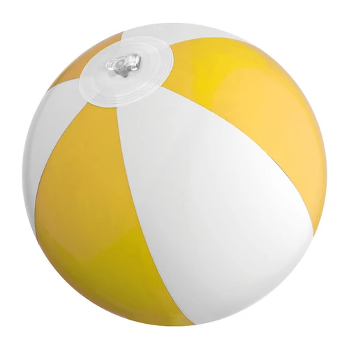 Kétszínű mini strandlabda, sárga