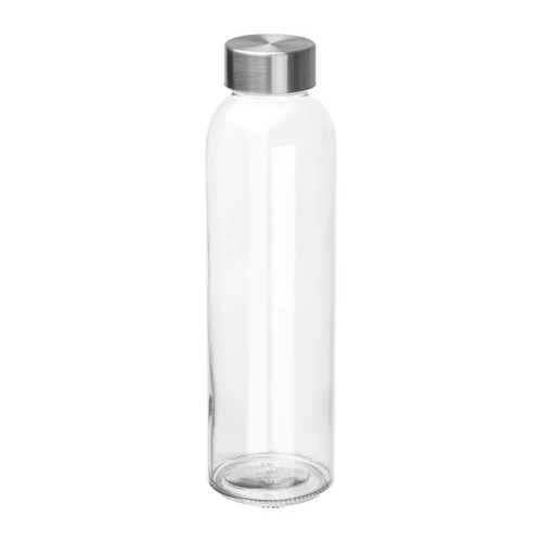 Üveg ivópalack, 500 ml, áttetsző