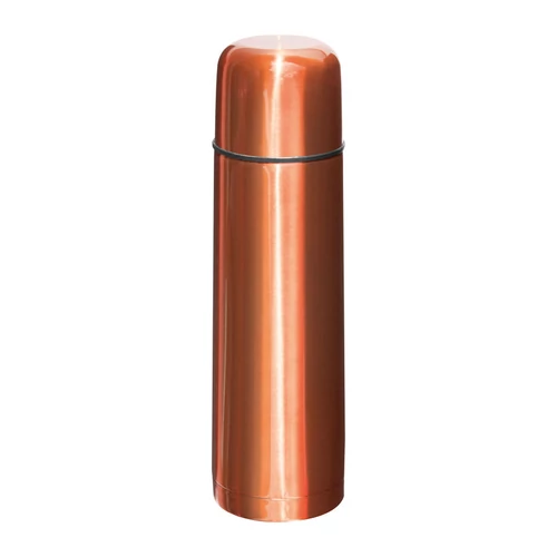 Rozsdamentes acél termosz, 500 ml, narancssárga