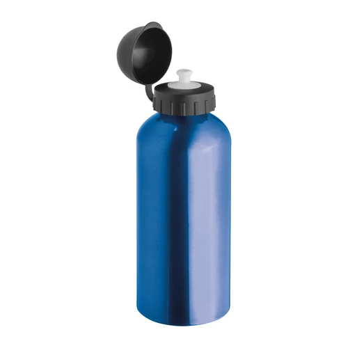 Acél ivópalack, 600 ml, kék