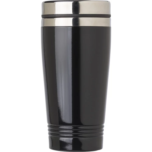 Duplafalú pohár, 450 ml, fekete