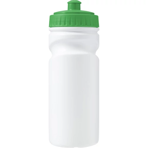 Kulacs, 500 ml, újrahasznosítható műanyag, zöld