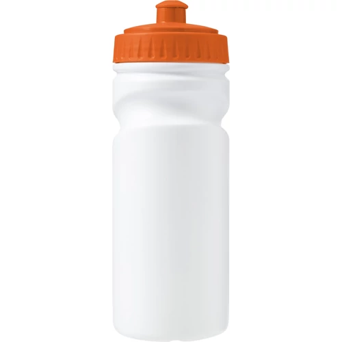 Kulacs, 500 ml, újrahasznosítható műanyag, narancs