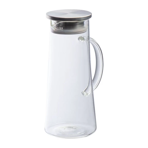 Üveg kancsó, 1350 ml, áttetsző
