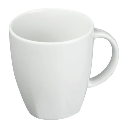 Porcelán bögre, 300 ml, fehér
