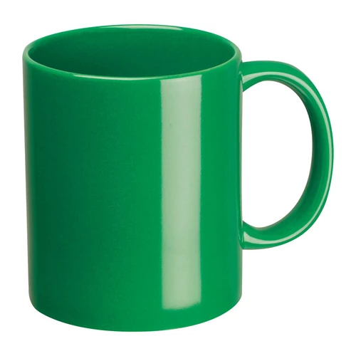 Kerámia bögre, 300 ml, zöld