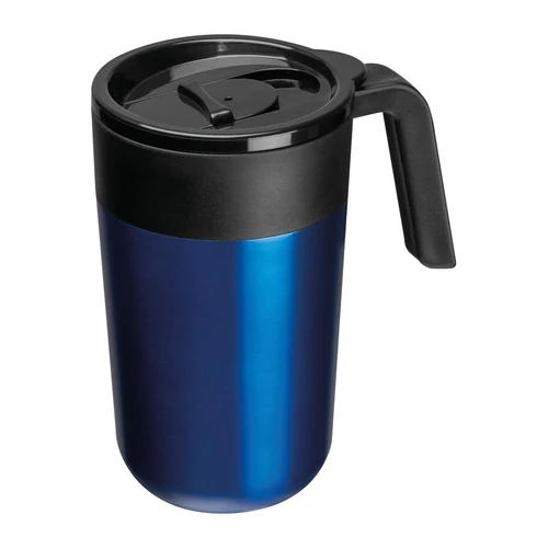 Rozsdamentes acél termoszbögre 400 ml, kék
