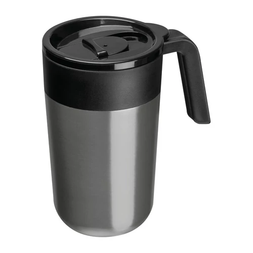 Rozsdamentes acél termoszbögre 400 ml, szürke