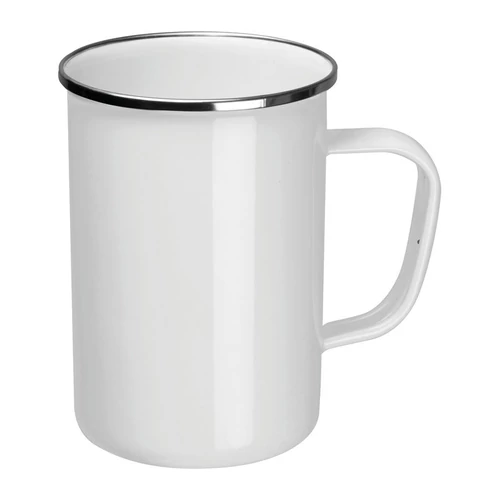 Zománcozott bögre 550 ml, fehér