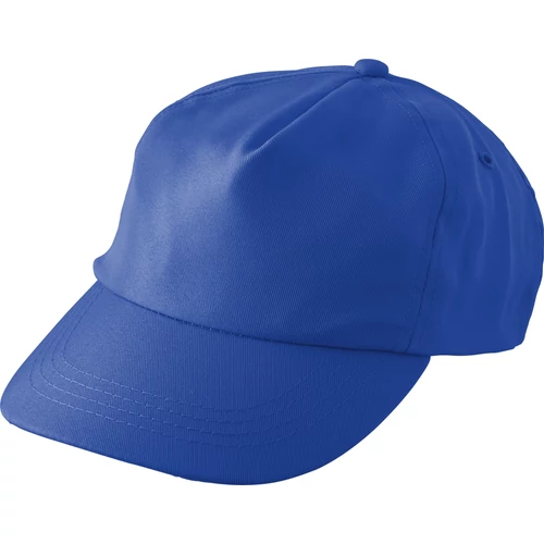 5 paneles RPET baseballsapka, kobaltkék