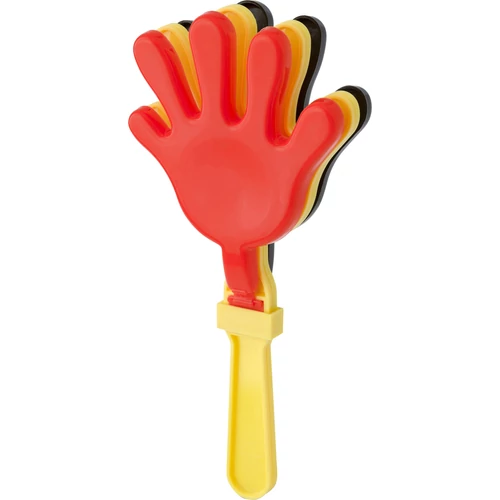 Tapsoló, fekete/sárga/piros