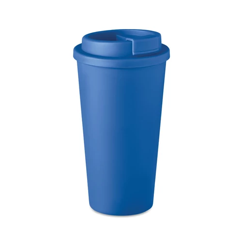 Duplafalú pohár 475 ml, kék