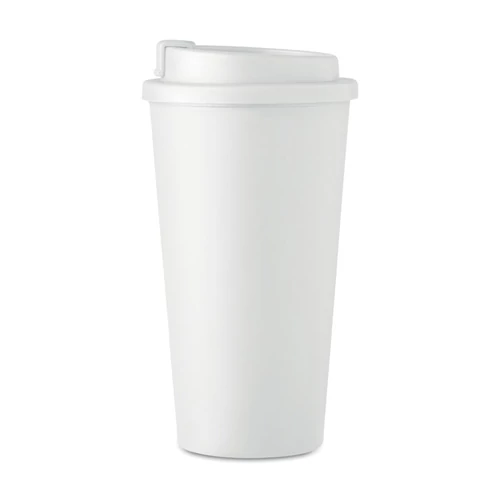 Duplafalú pohár 475 ml, fehér