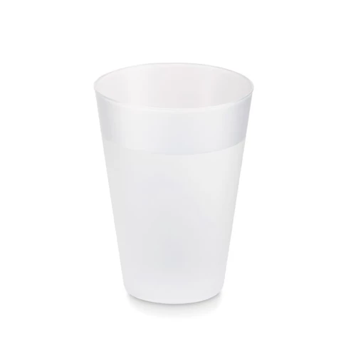 FESTA Többsz haszn rend.pohár 300 ml, áttetsző fehér