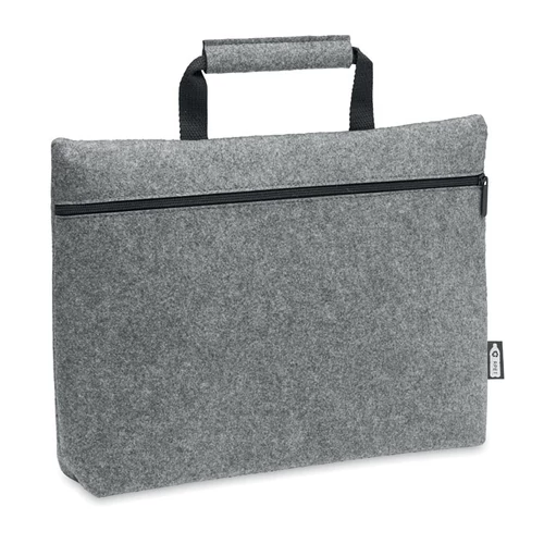 RPET filc laptop táska, szürke