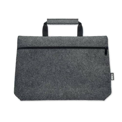 TAPLA RPET filc laptop táska, kőszürke