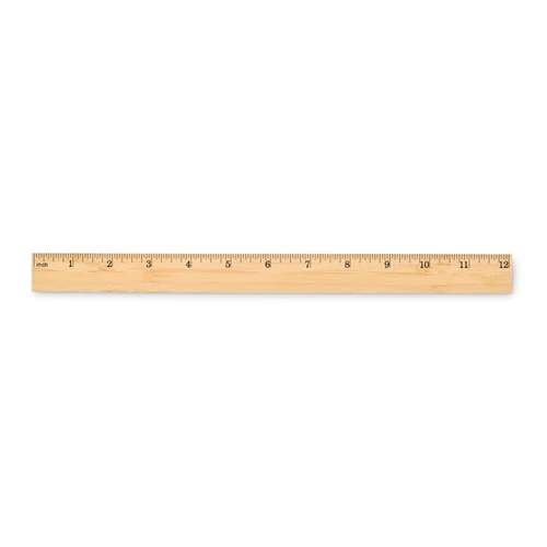 30 cm-es bambusz vonalzó