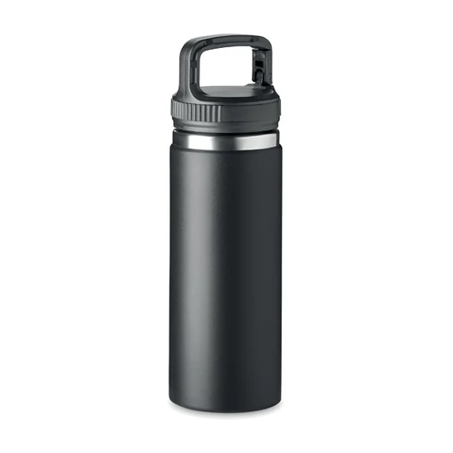 Duplafalú termoszpalack 500 ml, fekete