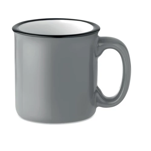 TWEENIES Retró kerámia bögre, 240 ml, szürke