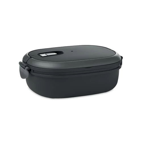 PP doboz légmentes fedéllel, fekete