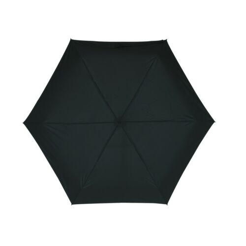 POCKET mini alumínium összecsukható esernyő, fekete