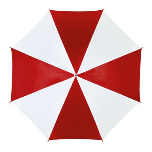 DISCO & DANCE automata esernyő, vörös, fehér