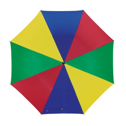 DISCO & DANCE automata esernyő, kék, zöld, vörös, sárga