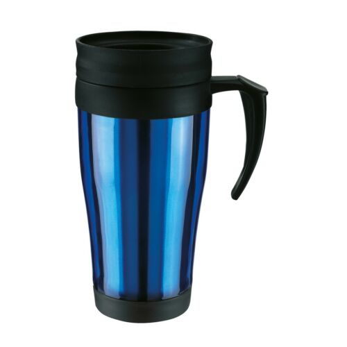 WARM-UP duplafalú műanyag pohár, kék