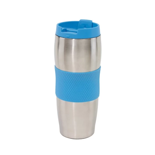 AU LAIT duplafalú termobögre, ezüst, kék