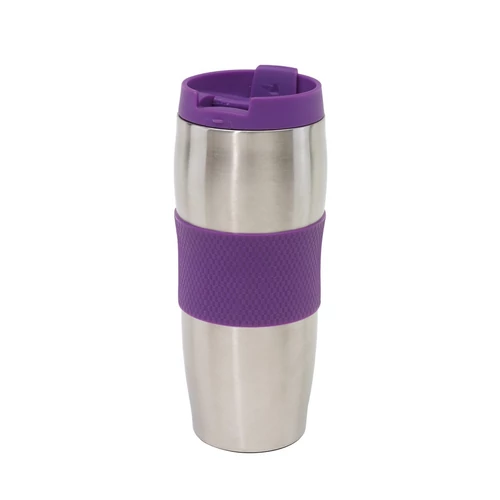 AU LAIT duplafalú termobögre, ezüst, lila