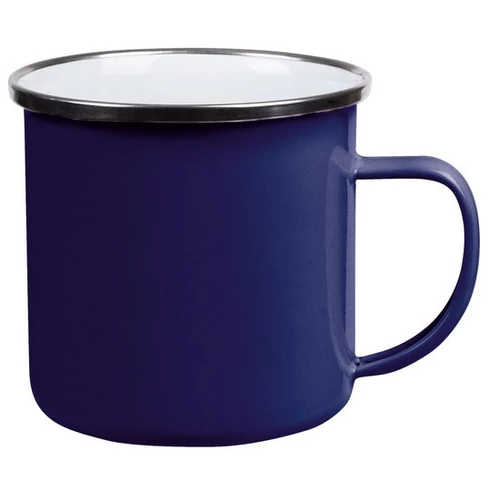 VINTAGE CUP zománcozott bögre, kék