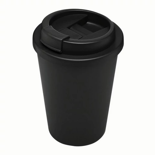 RE-USE hőszigetelt bögre, fekete