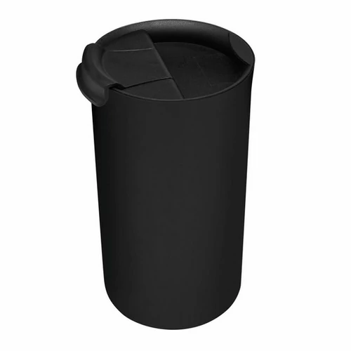 NOBLE hőszigetelt utazóbögre, fekete