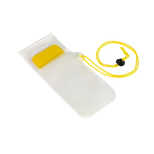 SMART SPLASH cseppálló mobiltelefon tartó, sárga