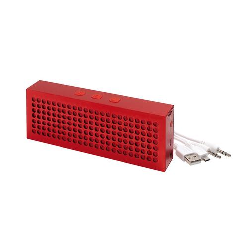 BRICK vezeték nélküli hangszóró, piros