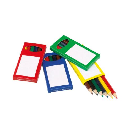 RAINBOW színes ceruza készlet, kék, zöld, piros, sárga