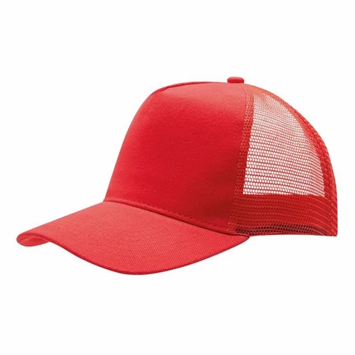 FASTBALL 5 paneles baseball sapka, piros