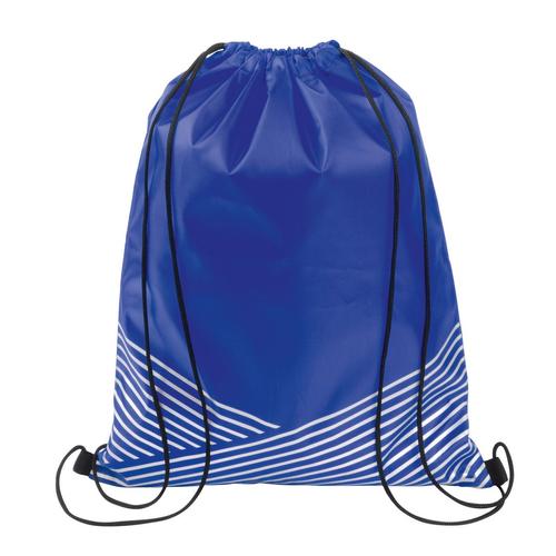 BRILLIANT zsinórfüles tornazsák, gymbag, kék
