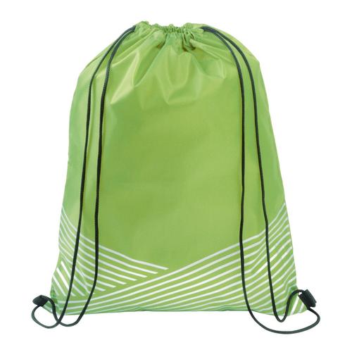 BRILLIANT zsinórfüles tornazsák, gymbag, almazöld
