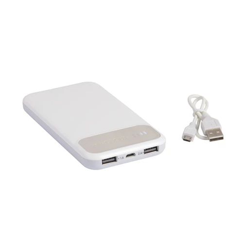 SILICON VALLEY powerbank, fehér, szürke