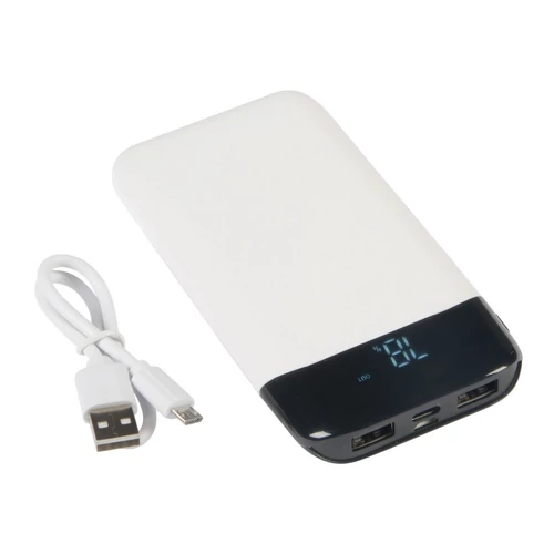 BIG CAP powerbank, fehér