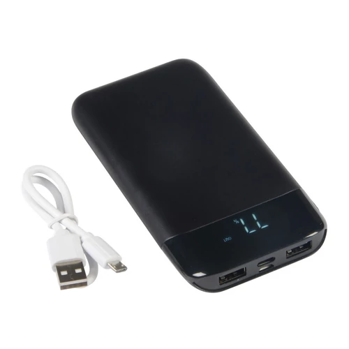 BIG CAP powerbank, fekete